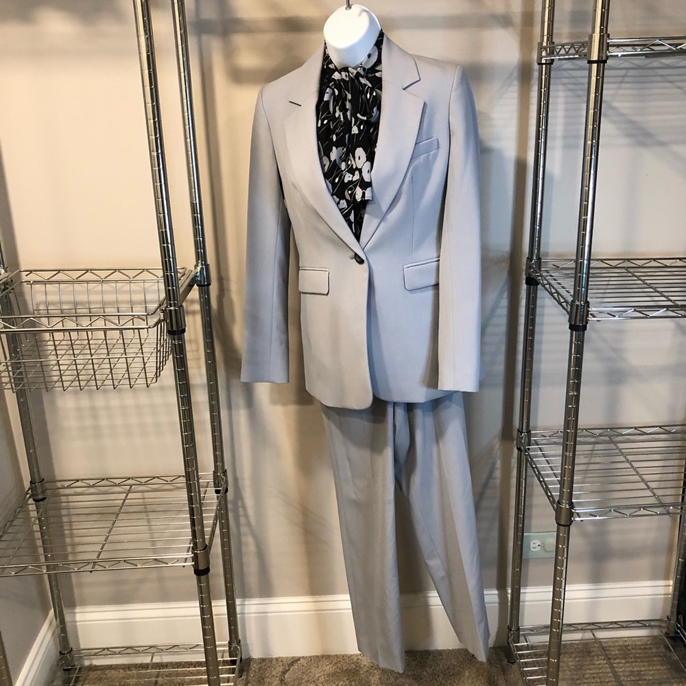 Women’s Baby Blue Pant Suit